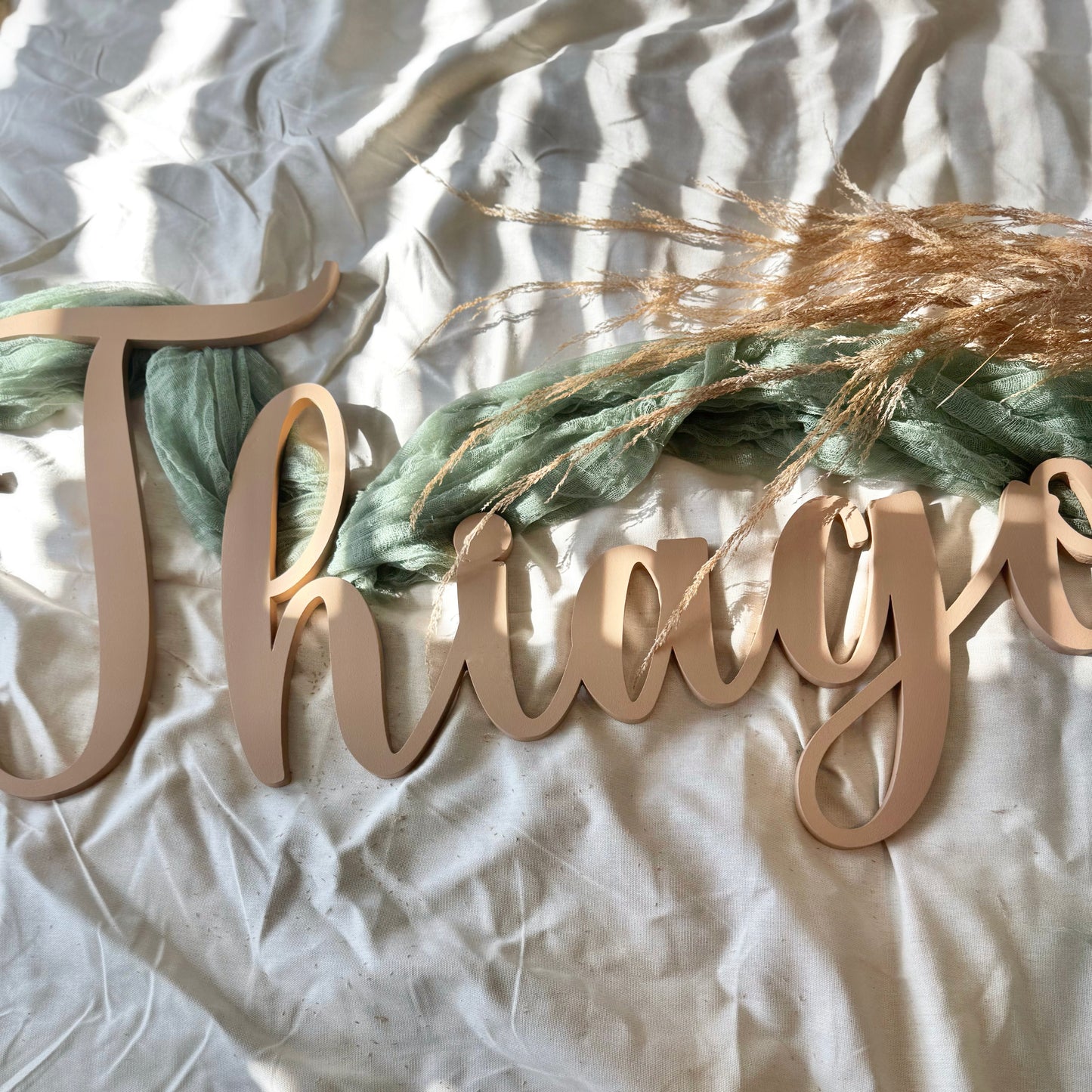 Wood Name Sign – Custom Wall Decor