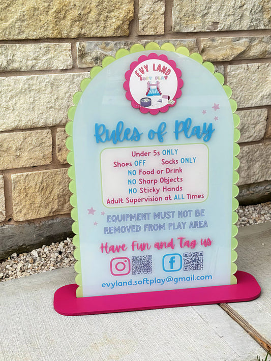 3D Freestanding Sign